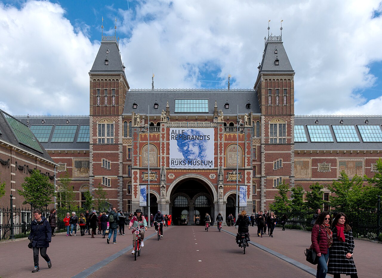 Rijksmuseum main facade, Amsterdam